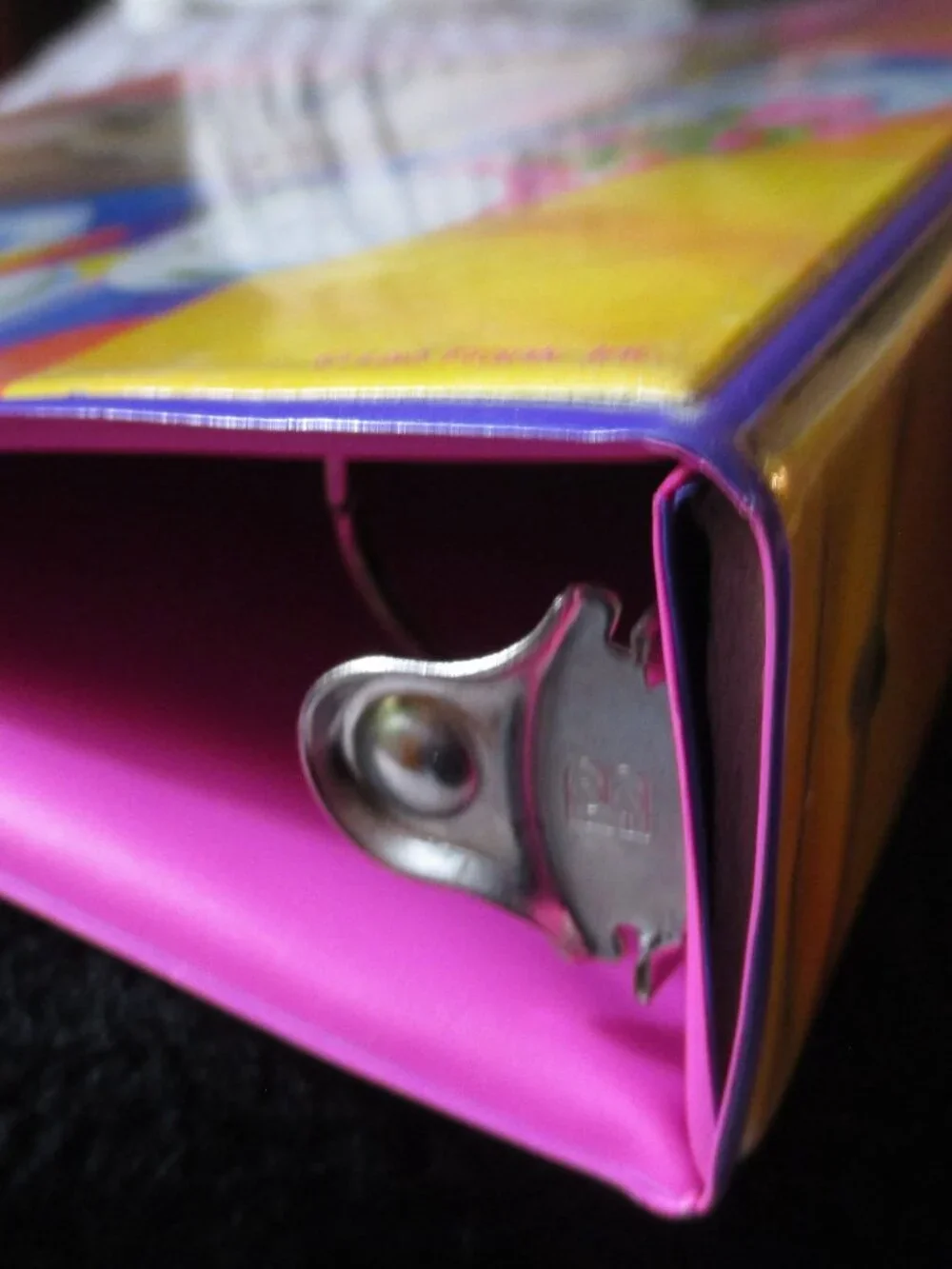 Rare Vintage 1990s Lisa Frank 3 Ring Binder Colorful Koala Bear